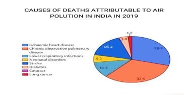 Airpolution in india year 2019 